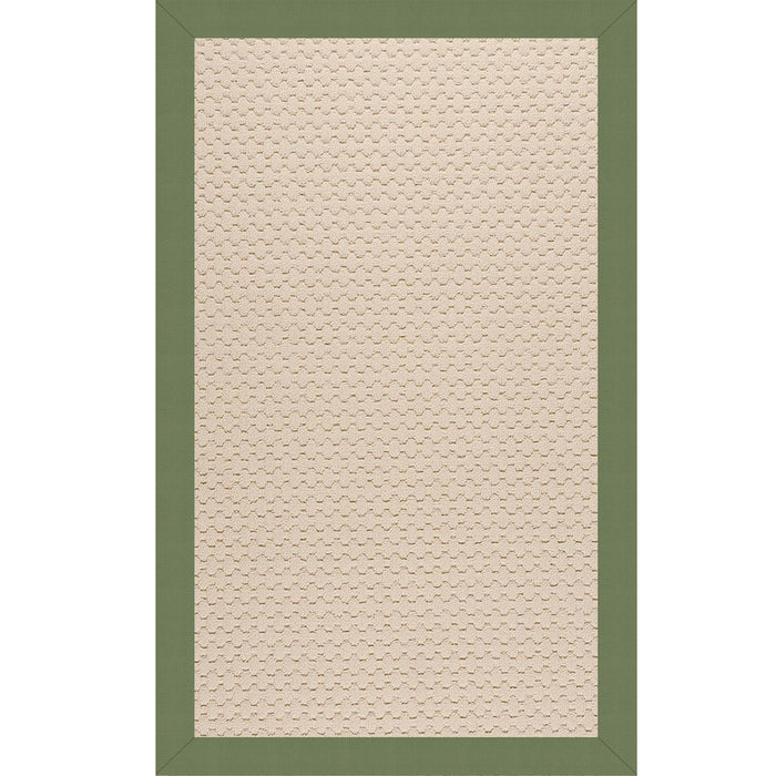 Creative Concepts-Beach Sisal Canvas Citron Indoor/Outdoor Bordere Rectangle image