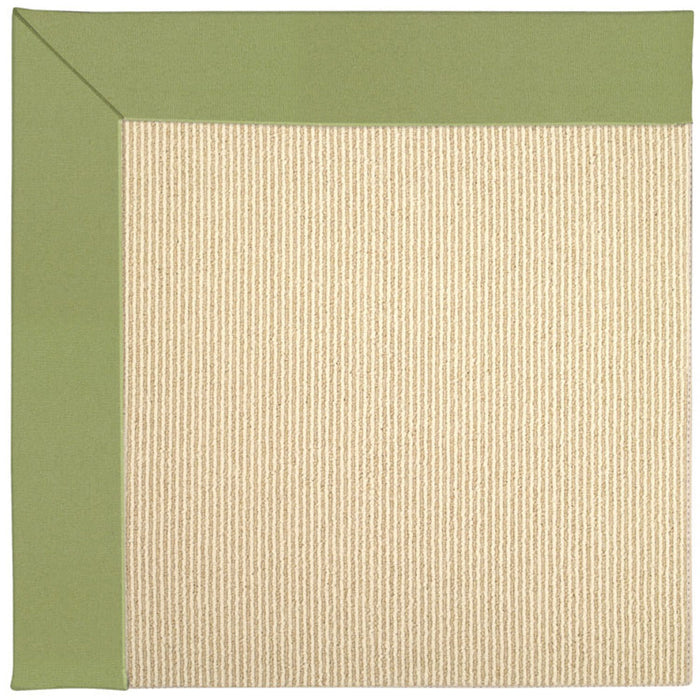 Creative Concepts-Beach Sisal Canvas Citron Indoor/Outdoor Bordere Octagon image