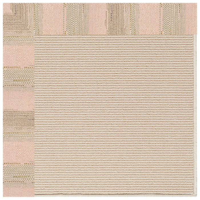 Creative Concepts-Beach Sisal Sicily Olive Indoor/Outdoor Bordere Octagon image