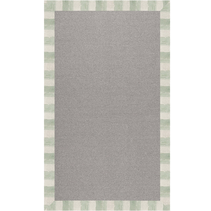 Creative Concepts-Plat Sisal Sicily Olive Indoor/Outdoor Bordere Rectangle image