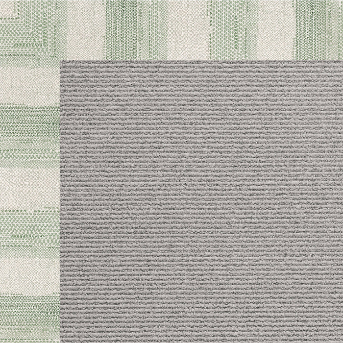 Creative Concepts-Plat Sisal Sicily Olive Indoor/Outdoor Bordere Rectangle image