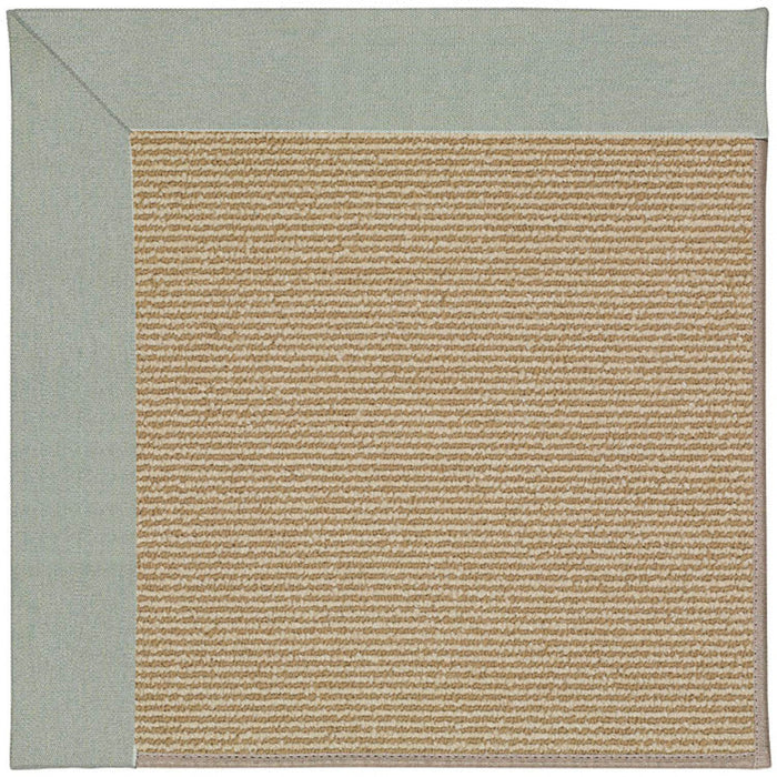 Creative Concepts-Sisal Canvas Spa Blue Indoor/Outdoor Bordere Octagon image