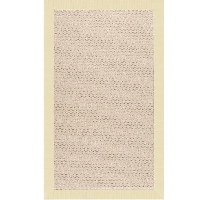 Creative Concepts-Sugar Mtn. Canvas Sand Indoor/Outdoor Bordere Rectangle image
