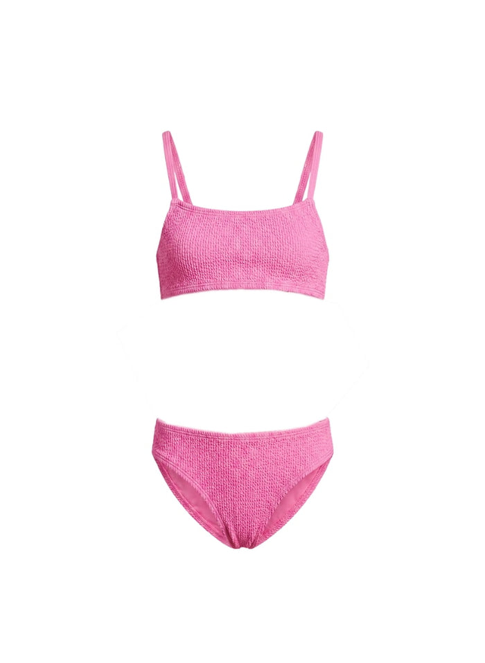 Bikini Marie Raxevsky Crinkle Bikini Pink Apoella