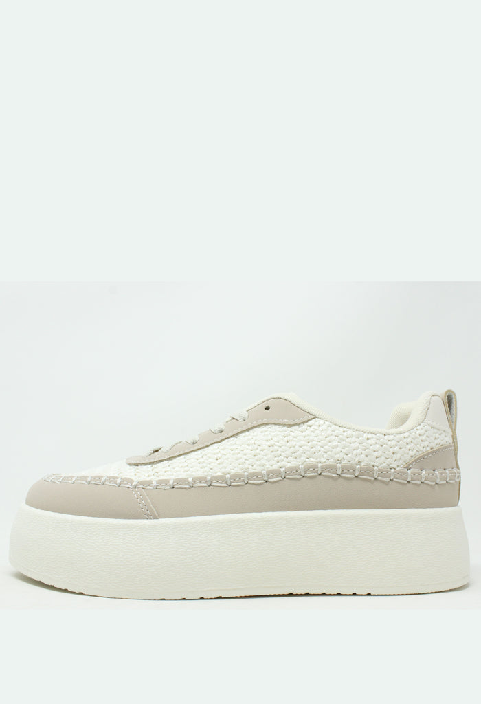 Crochet Detail Platform Trainer