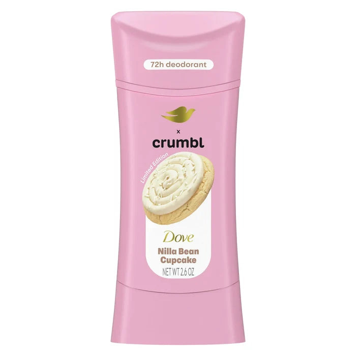 Crumbl Deodorant Stick Crumbl - Nilla Bean Cupcake