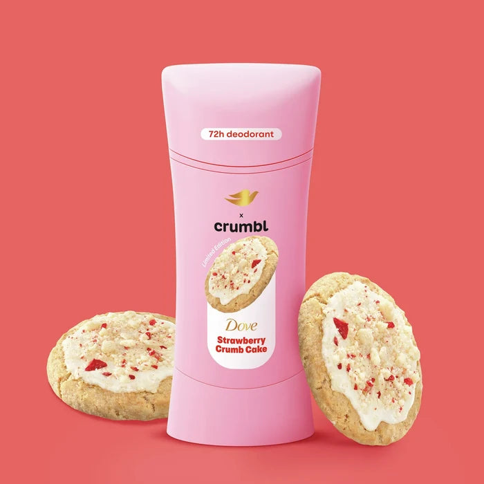 Crumbl Deodorant Stick Crumbl - Strawberry Crumb Cake
