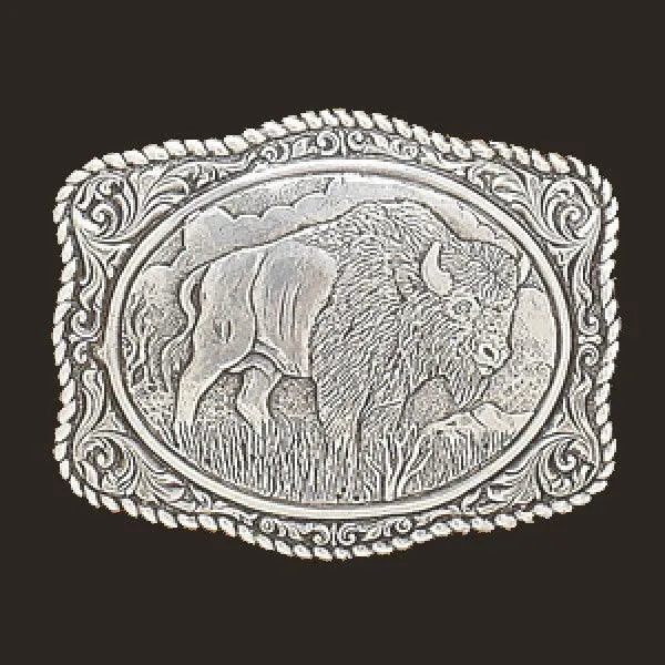 Crumrine Buffalo Bill - Belt Buckle - Hatcountry