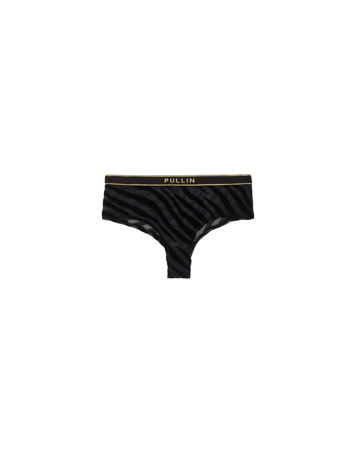 culotte cheeky blacky PULLIN en polyamide