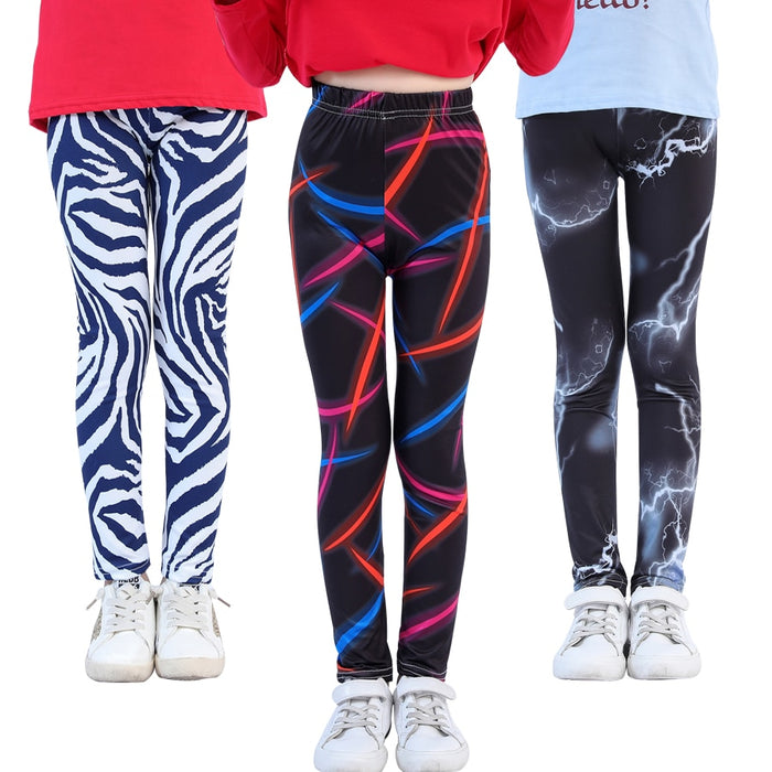 Cute Girls Printed Leggings