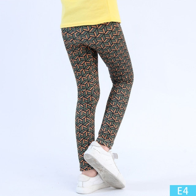 Cute Girls Printed Leggings