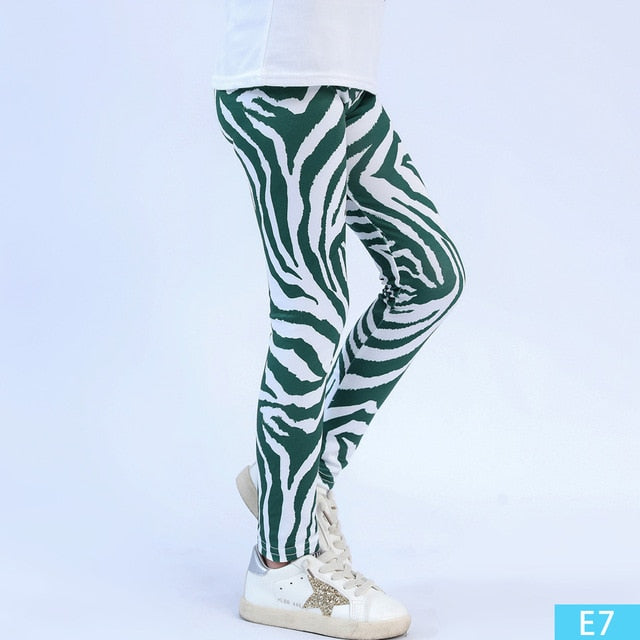 Cute Girls Printed Leggings