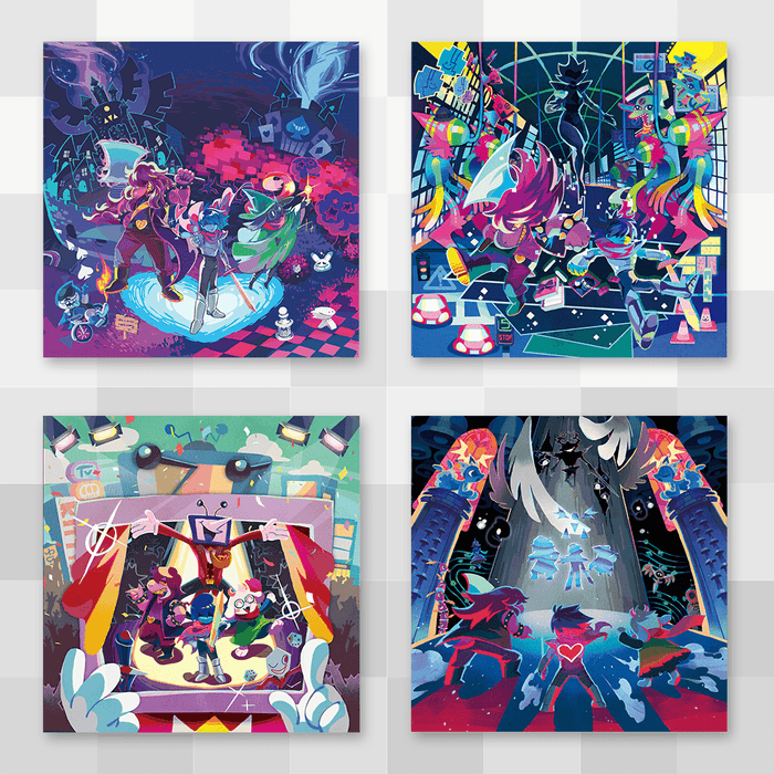 DELTARUNE Vinyl Poster Set