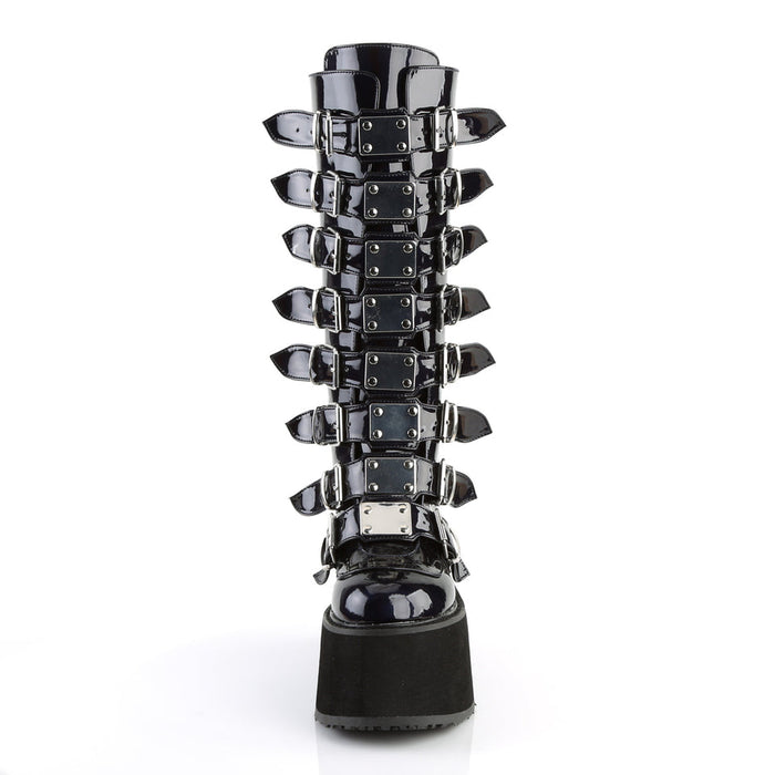 Demonia Damned-318 Hologram Boots