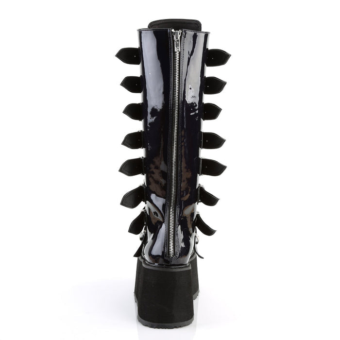 Demonia Damned-318 Hologram Boots
