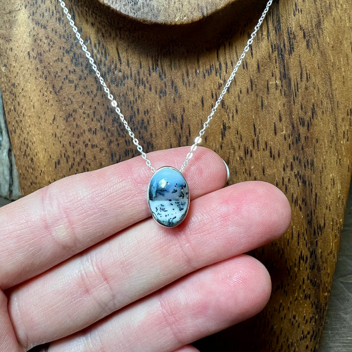 Dendritic Agate Necklace