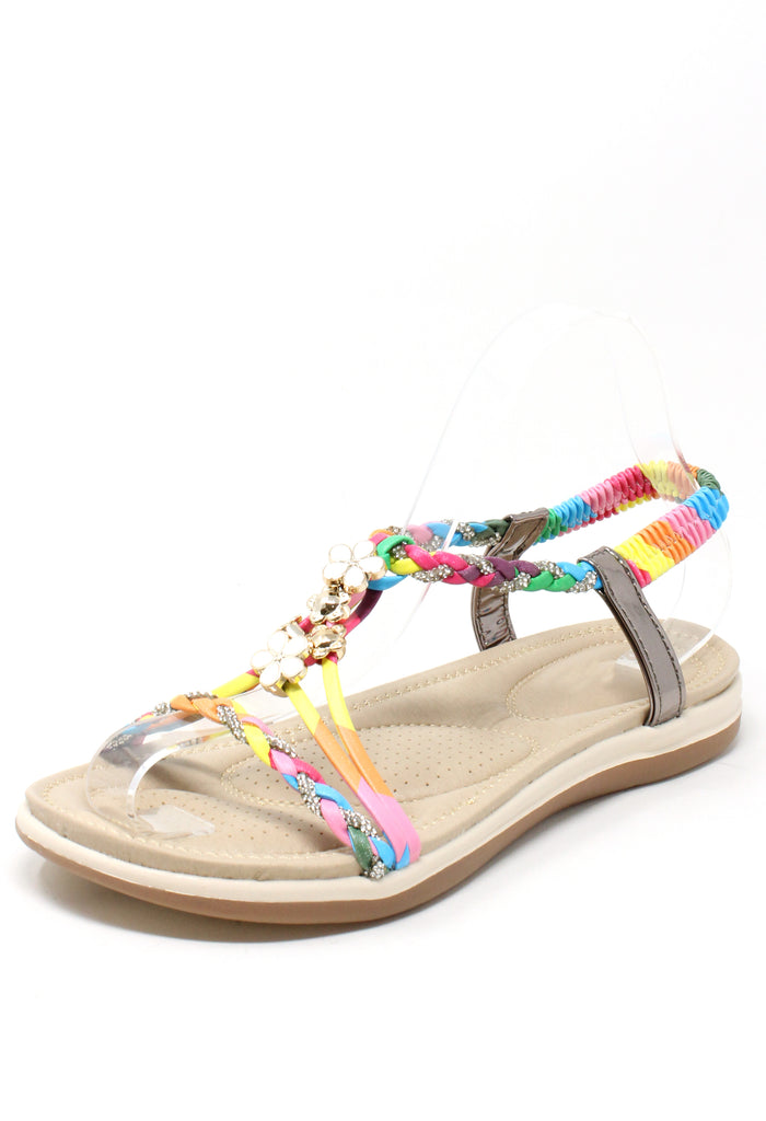 multicolour sandal