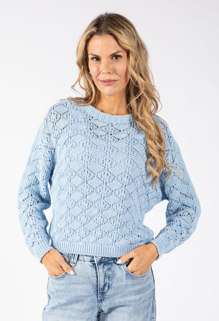 Diamond Design Knit Jumper
