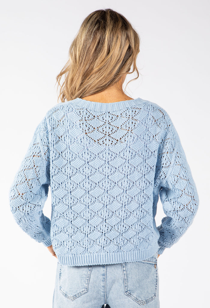 Diamond Design Knit Jumper