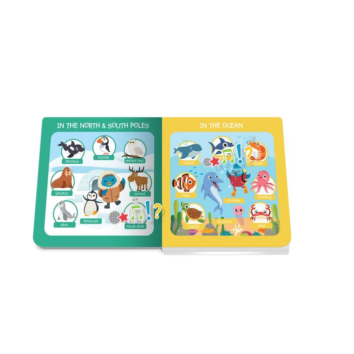 Ditty Bird First 100 Animals Board Book