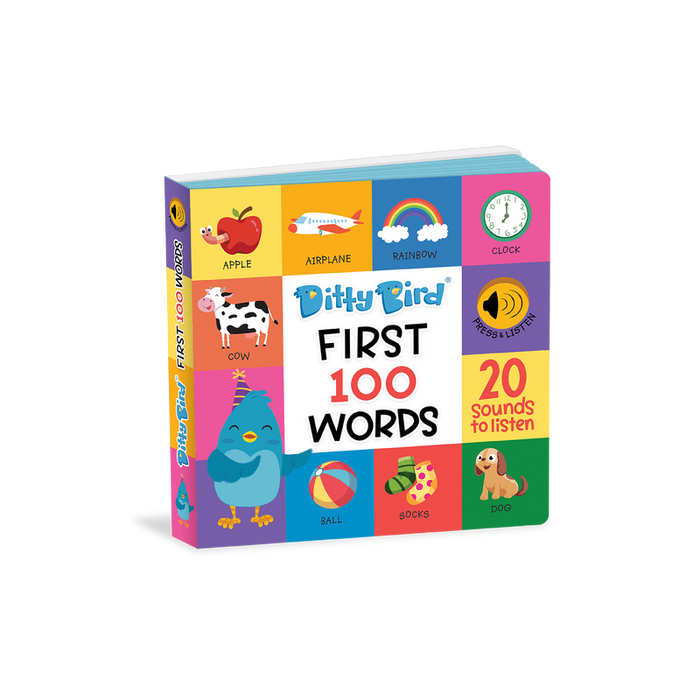 Ditty Bird First 100 Words Board Book