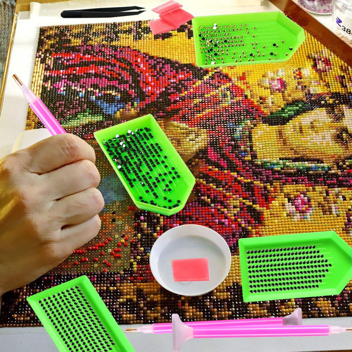 DIY 5D Diamond Painting Accessories - Pens, Tools, Glue Kit