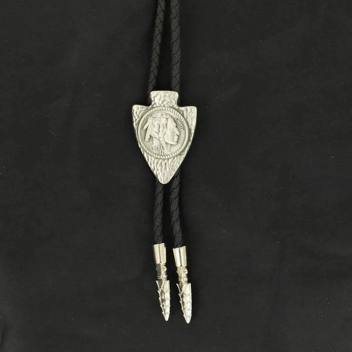Double S Arrowhead Coin - Bolo Tie - Hatcountry