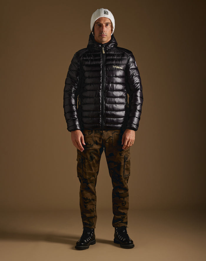 doudoune black PULLIN en nylon