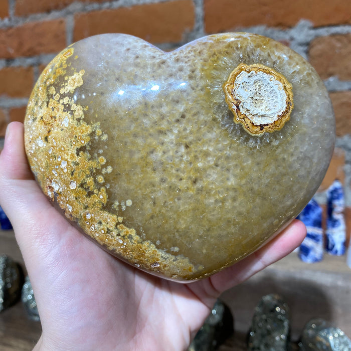 Druzy Heart