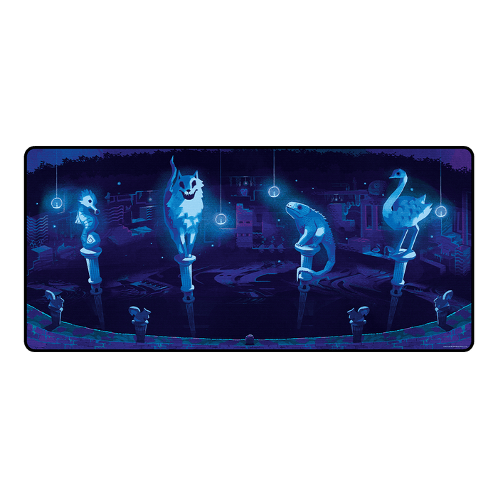 Effigies in the Depths Desk Mat