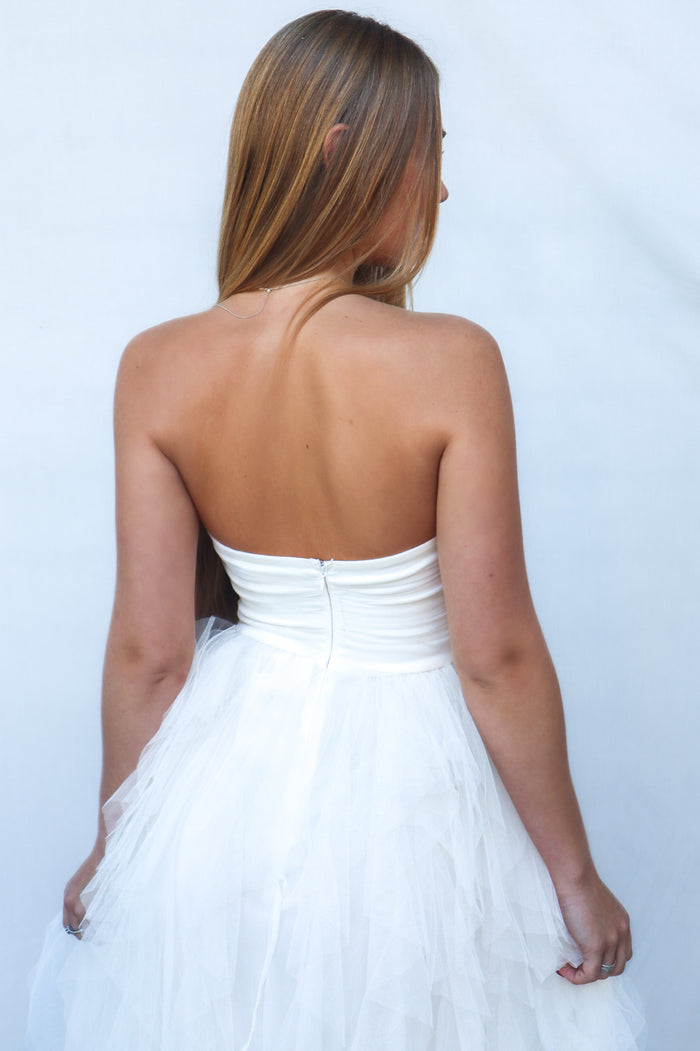 Elfie Maxi Dress - Ivory - Runway Goddess