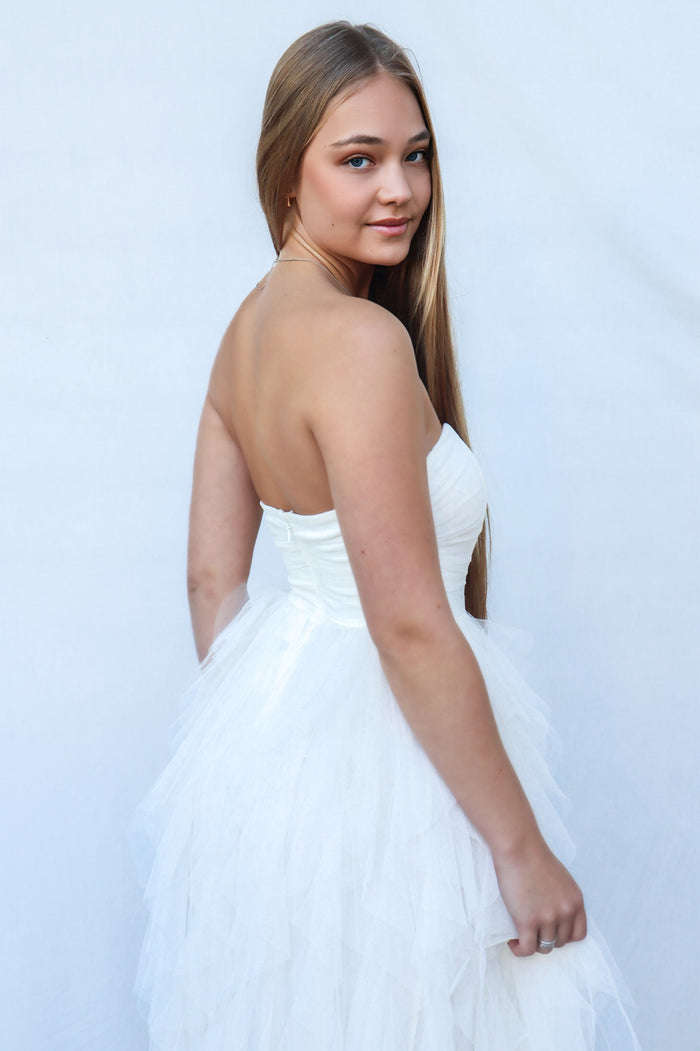 Elfie Maxi Dress - Ivory - Runway Goddess
