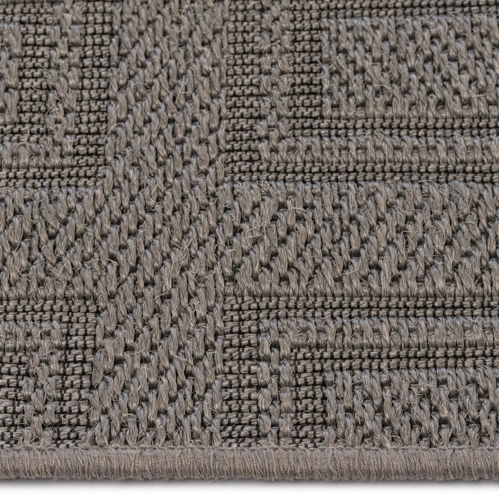 Elisa Graphite Machine Woven Rug Rectangle image