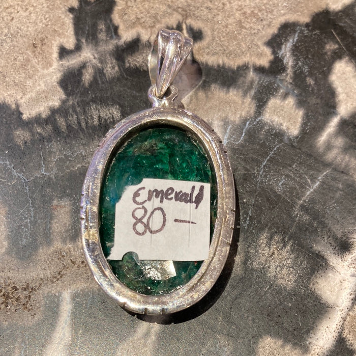 Emerald pendant