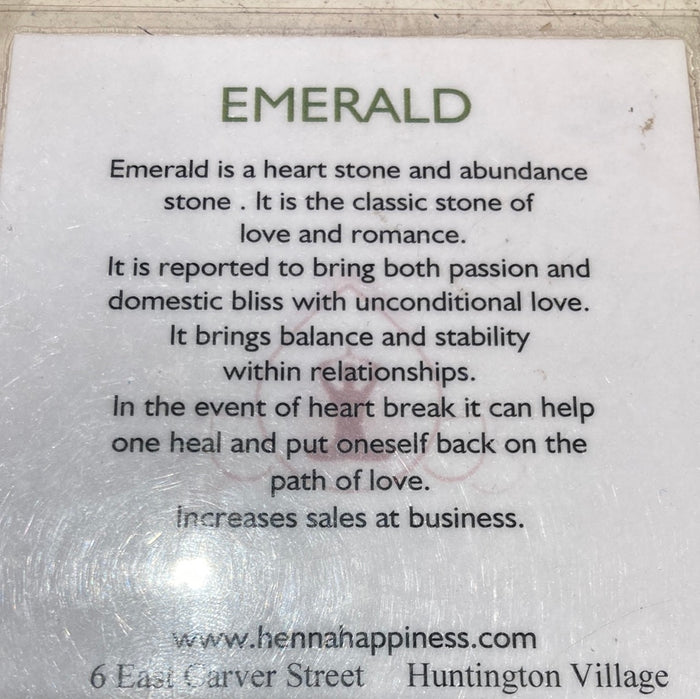 Emerald pendant