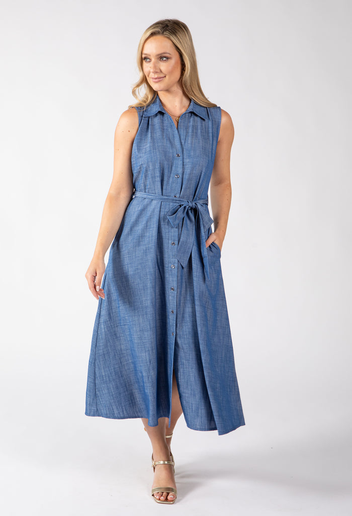 Emilia Denim Look Shirt Dress