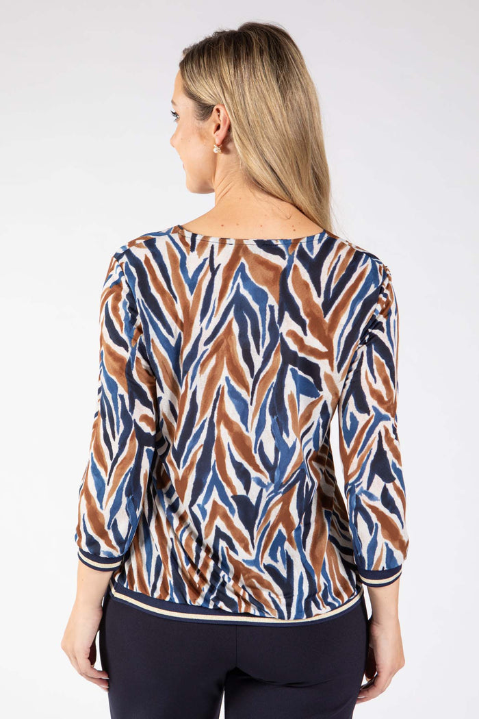 Emir Tiger Print Top