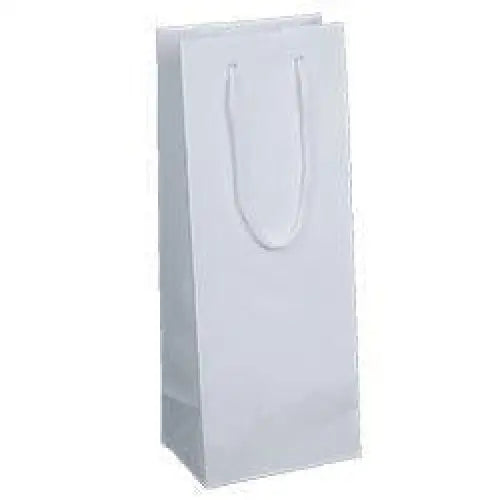 Euro Bags with Paper Handles - 5 x 3-1/2 x 13 (1 bottle) /