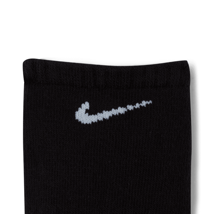 Everyday Cushioned Training No-Show Socks (3 Pairs) 'Black/White'