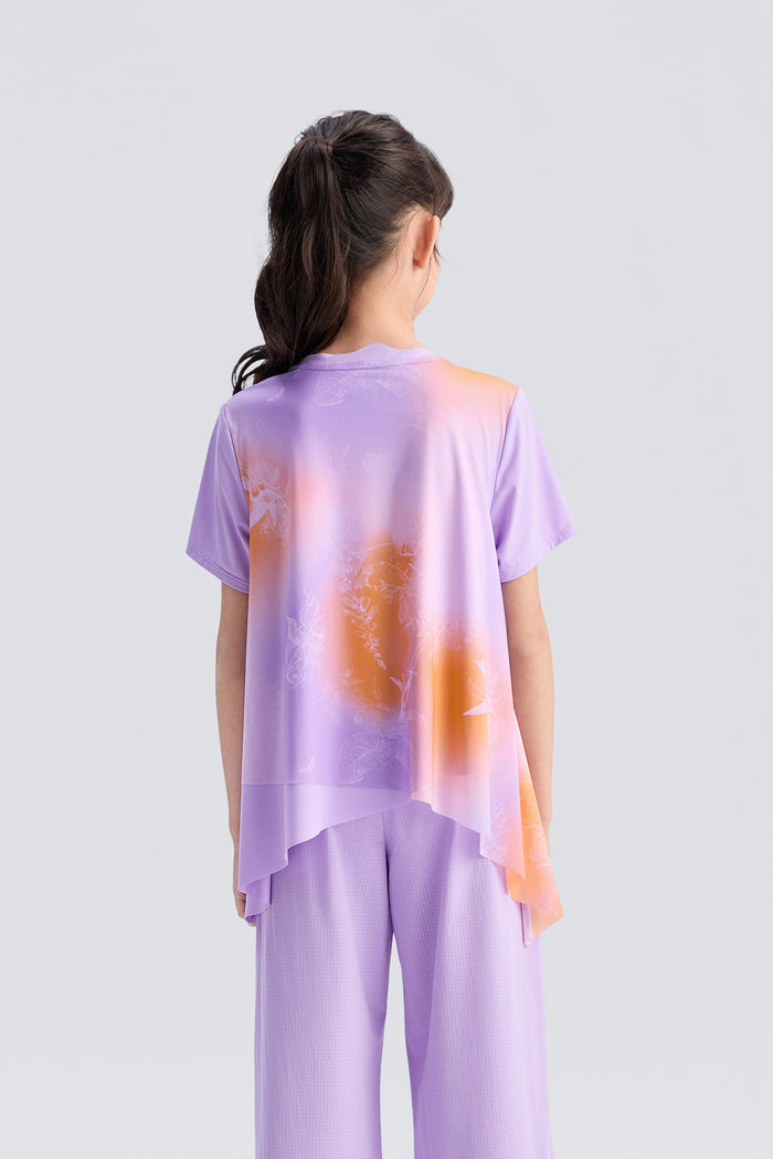 Fairy Short Sleeve Tee **Whelan Purple**