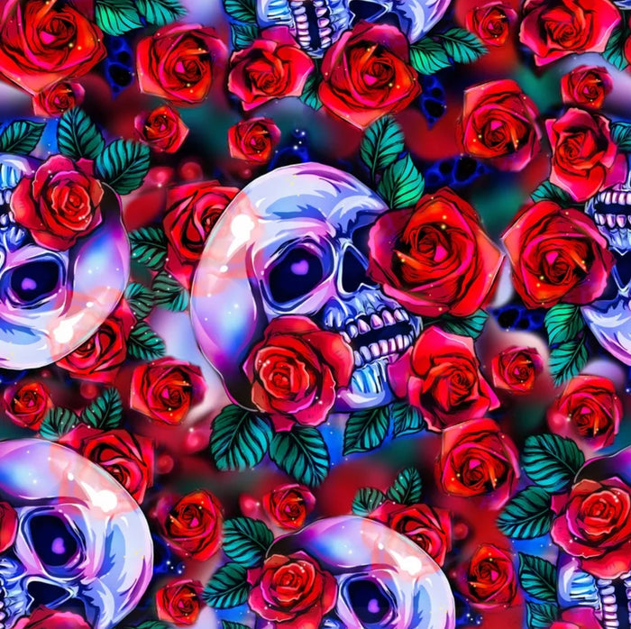 SKULLS&ROSES - Please choose your required size.