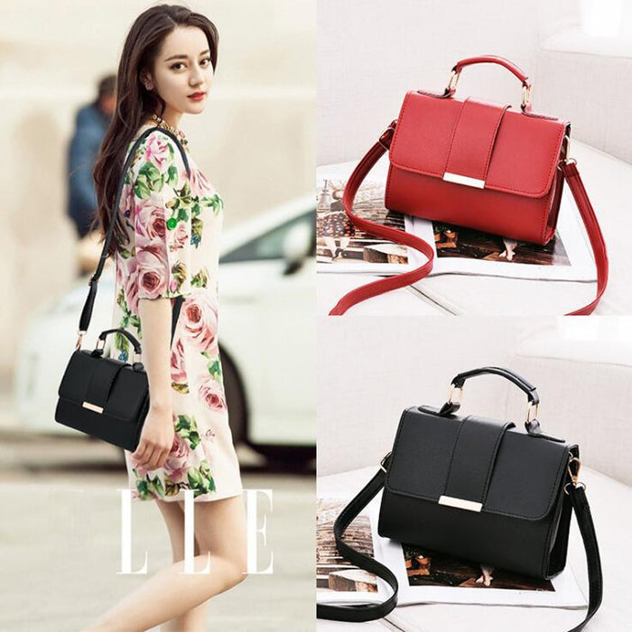 Fashion Womens Leather Look Handbags