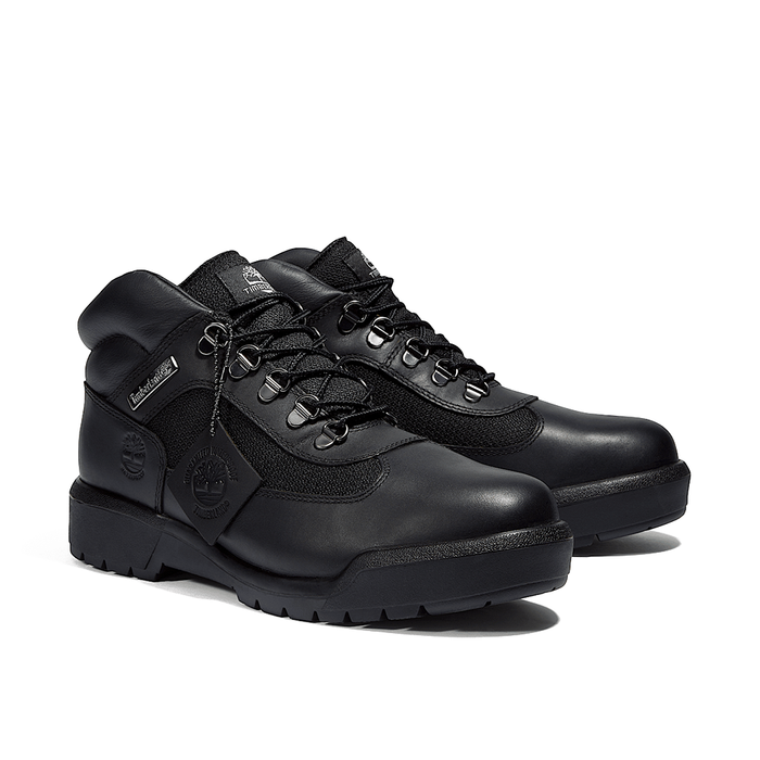 Field Boot Mid Lace-Up Waterproof Boot 'Black'