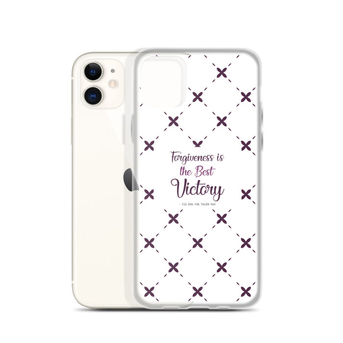Forgiveness Is The Best Victory - iPhone Case