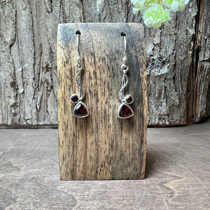 Garnet Earrings