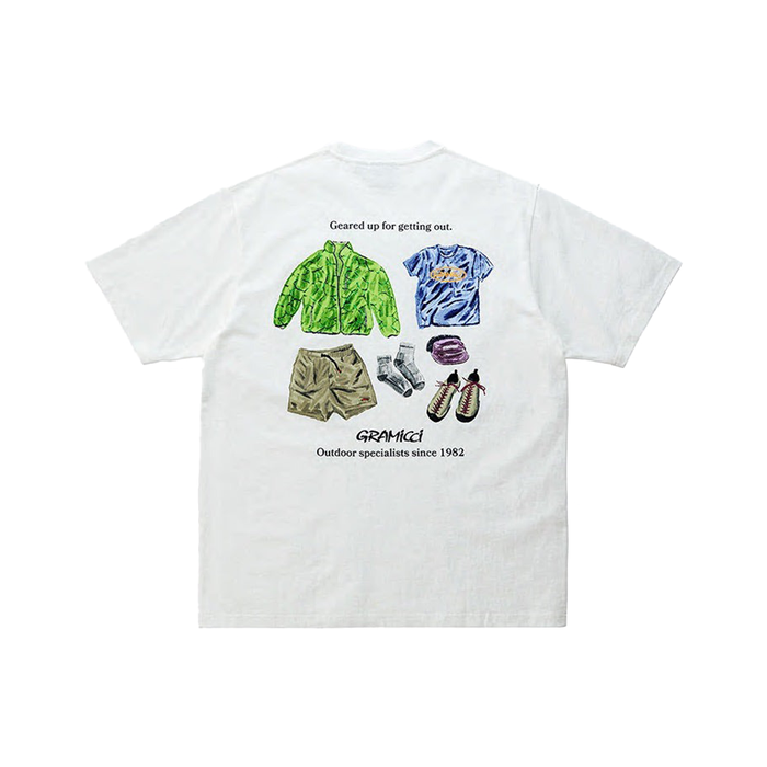 Geared Up Tee 'White'
