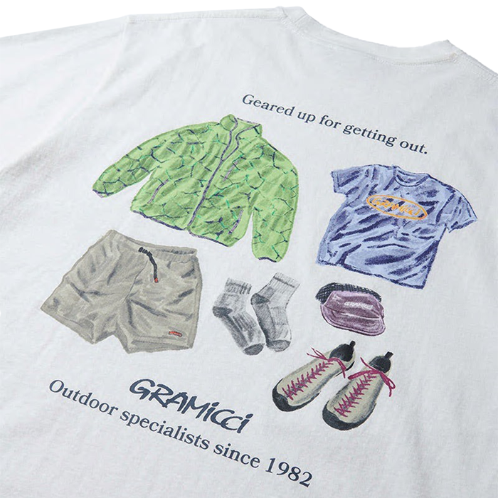 Geared Up Tee 'White'