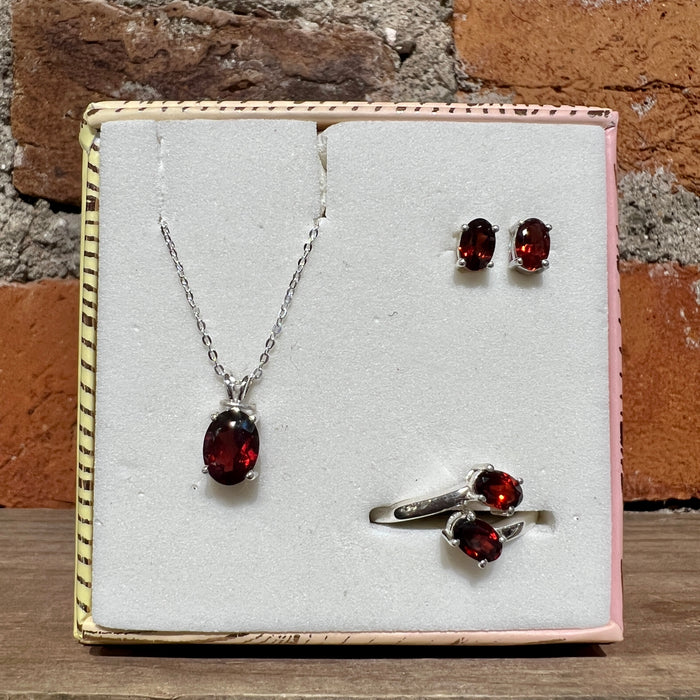 Gemstone Jewelry Set