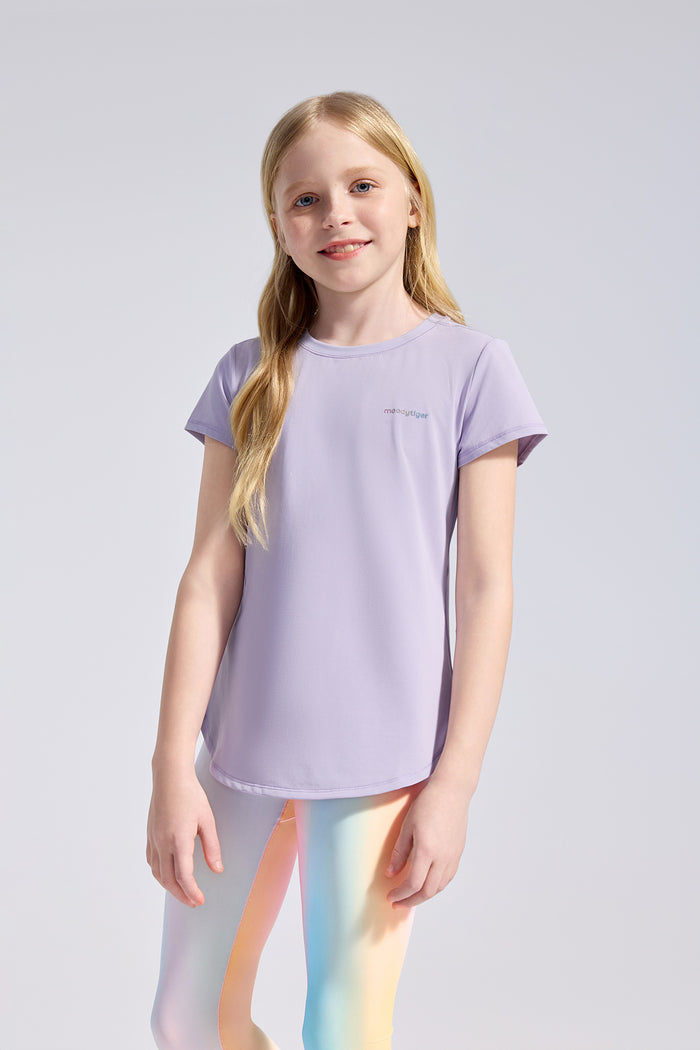 Girl's Lightweight Sports Tee **Cosmic Sky**