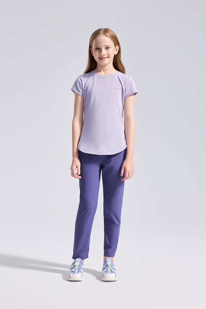 Girl's Lightweight Sports Tee **Cosmic Sky**